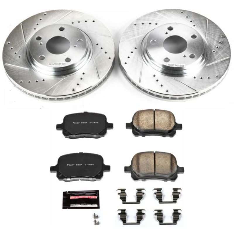 PowerStop — Power Stop 99-01 Lexus RX300 Front Z23 Evolution Sport Brake Kit - view 1