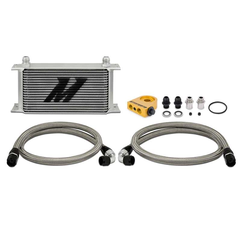 Mishimoto — Mishimoto Universal 19 Row Thermostatic Oil Cooler Kit - view 2