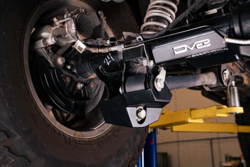 DV8 Offroad — DV8 Offroad 2021-2022 Ford Bronco Rear Shock Guard Skid Plates - view 3