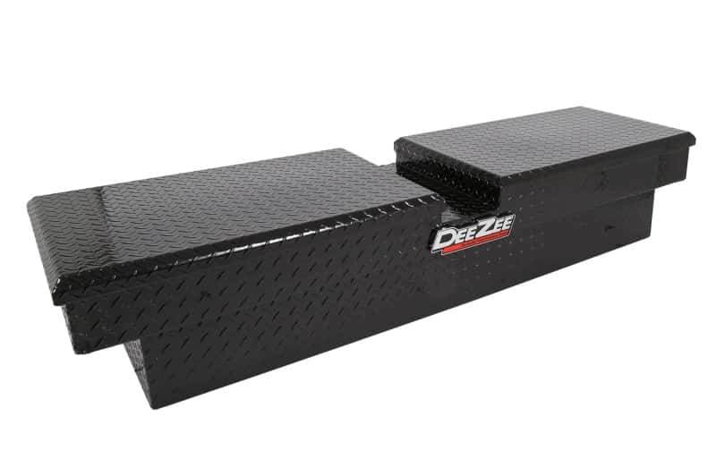 Dee Zee — Dee Zee Universal Tool Box - Red Crossover - Double Black BT Full Size
ToolBxTrkBedRTR - view 4
