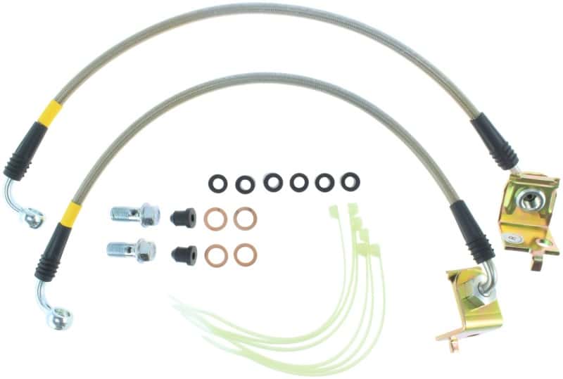 Stoptech — StopTech 03-08 Dodge Viper Stainless Steel Front Brake Line Kit
SS Brake Lines - view 5