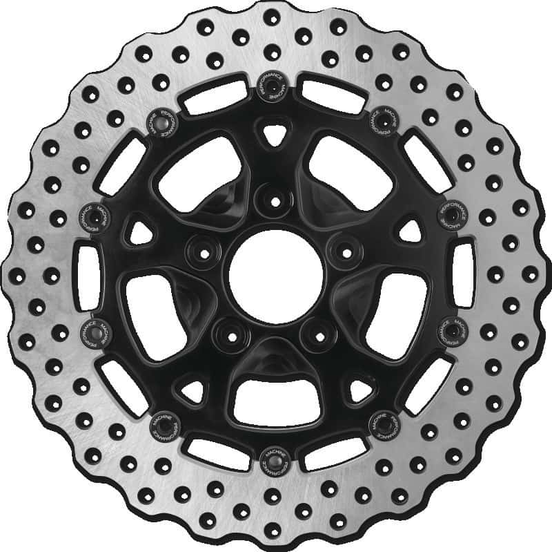 Performance Machine — Performance Machine 11.8 X .20 Dominator Front - Black Ano - view 2