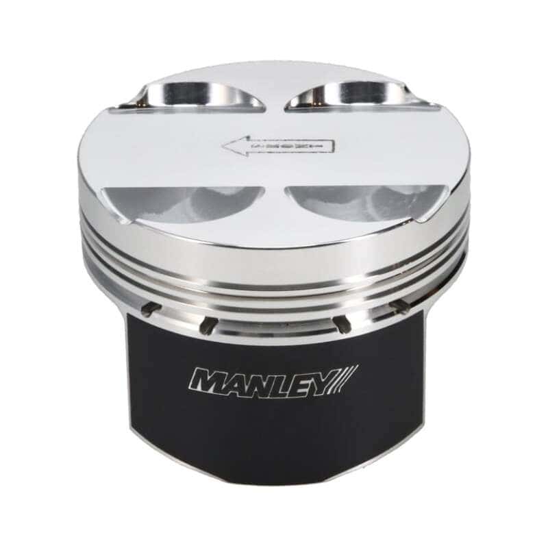 Manley Performance — Manley 16+ Nissan VR30DDTT 86mm Bore 10:1 CR -3.5cc Dome Flat Top Piston w/ Rings (SINGLE)
Piston - view 5