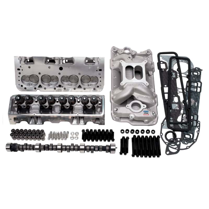 Edelbrock — Edelbrock 410Hp Total Power Package Top-End Kit 1955 And Later SB-Chevy
POWER PKG - view 3