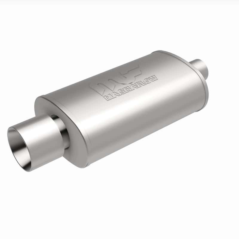 Magnaflow — MagnaFlow Muffler W/Tip Mag SS 14X5X8 2.25/4.
Straight Through - view 8