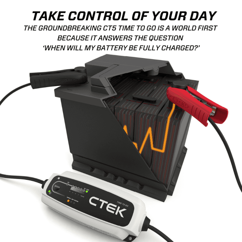 CTEK — CTEK Battery Charger - CT5 Time To Go - 4.3A - view 4