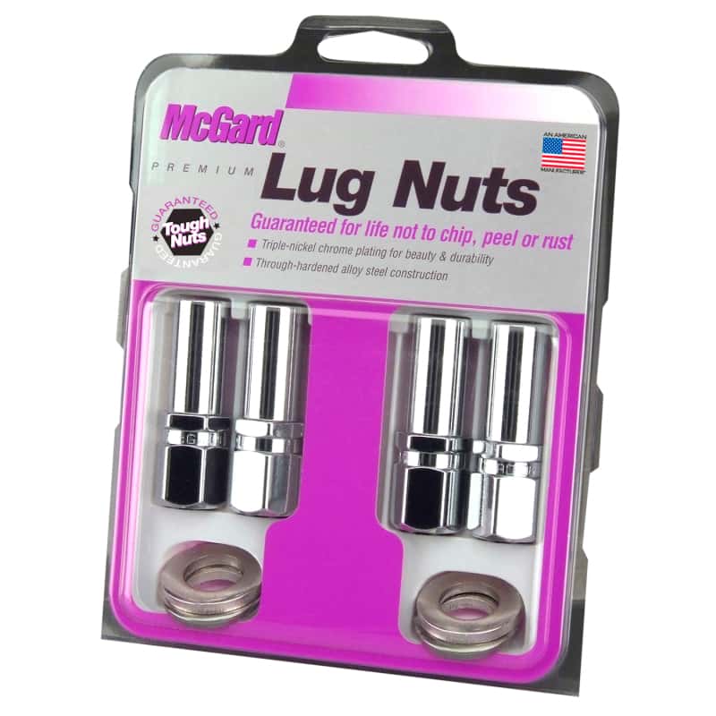 McGard — McGard Hex Lug Nut (Drag Racing X-Long Shank) 1/2-20 / 13/16 Hex / 2.475in. Length (4-Pack) - Chrome
WHEEL LUG NUT - view 5