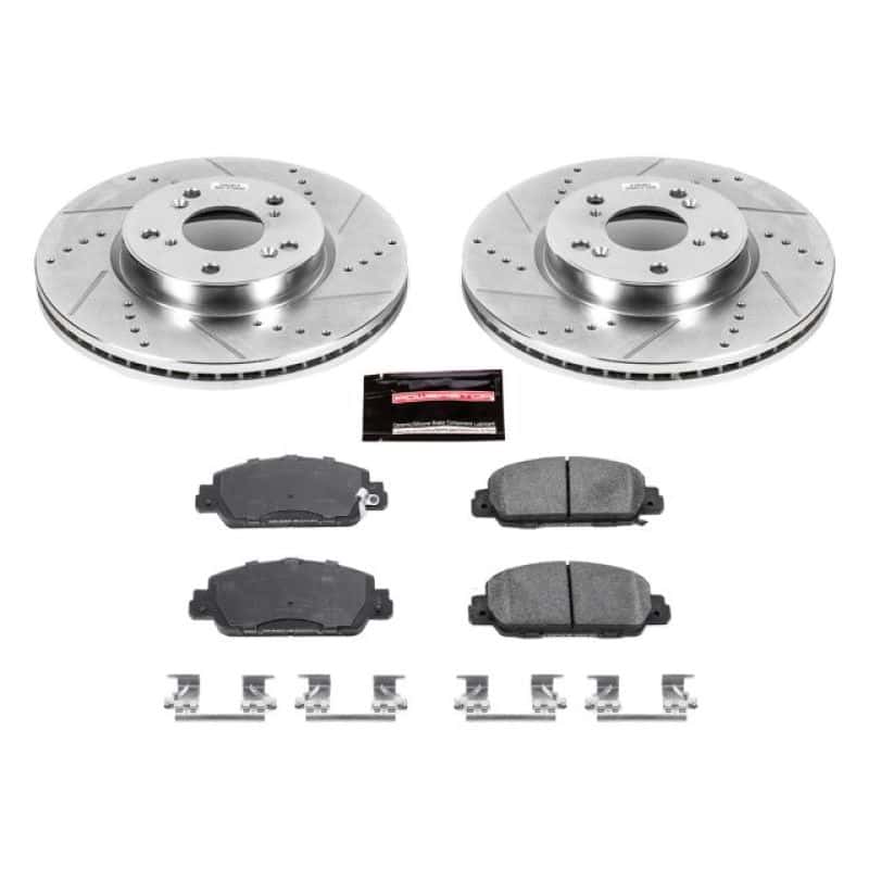 PowerStop — Power Stop 13-17 Honda Accord Front Z23 Evolution Sport Brake Kit - view 1