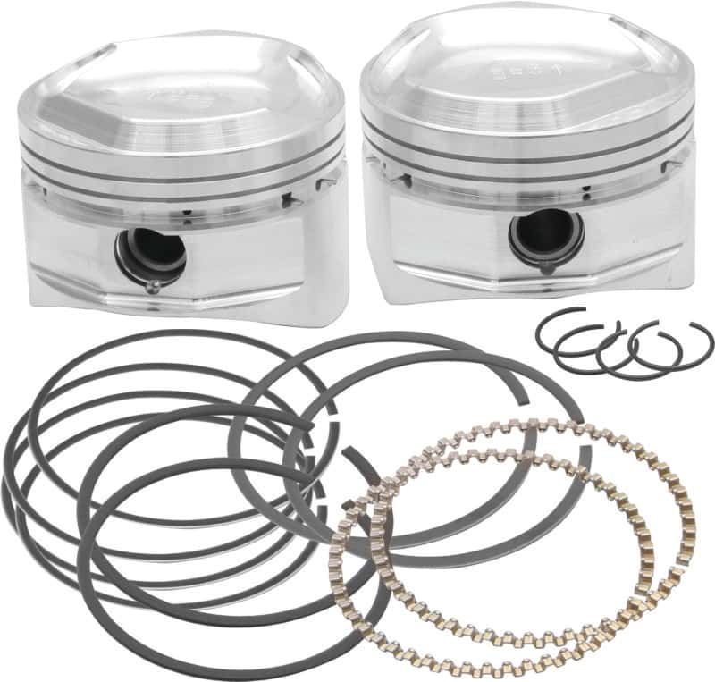 S&S Cycle — S&S Cycle 84-99 BT HSF 3-5/8in Piston Set - .020in - view 1