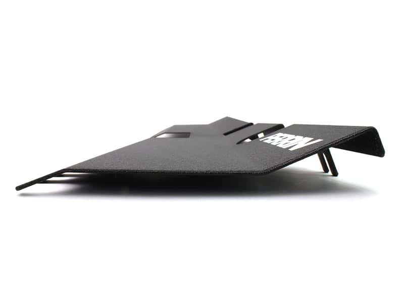 Perrin Performance — PERRIN 15-21 Subaru WRX/STI Radiator Shroud (With/Without OEM Intake Scoop) - Black - view 4