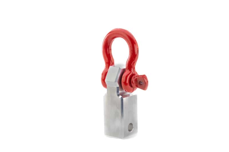 Weigh Safe — Weigh Safe Towing Recovery - Red Hard Shackle Hitch w/Aluminum Body - view 1