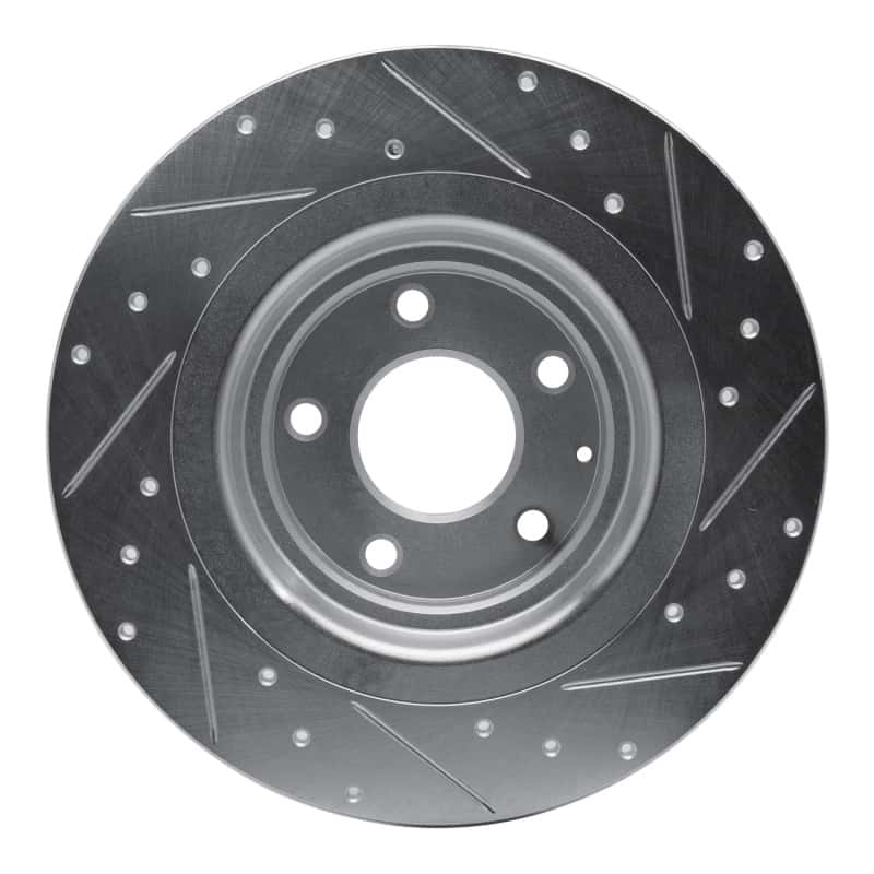 R1 Concepts — R1 16-23 Mazda CX-9 Rear Left Drilled & Slotted Silver Brake Rotor
R1 Brake Rotor Drill - view 5
