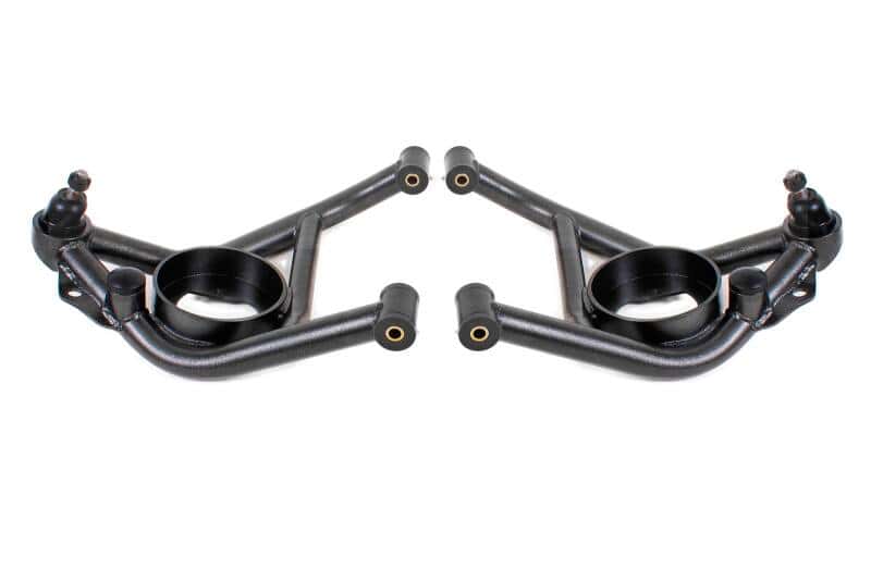 BMR Suspension — BMR 70-81 Chevrolet Camaro A-Arms Lower Delrin Bushings Std Ball Joint - Black Hammertone
Lower Control Arms - view 2