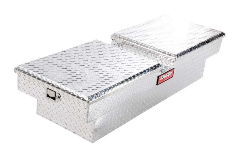 Dee Zee — Dee Zee Universal Tool Box - Red Crossover - Double BT Alum Mid Size
ToolBxTrkBedRTR - view 6