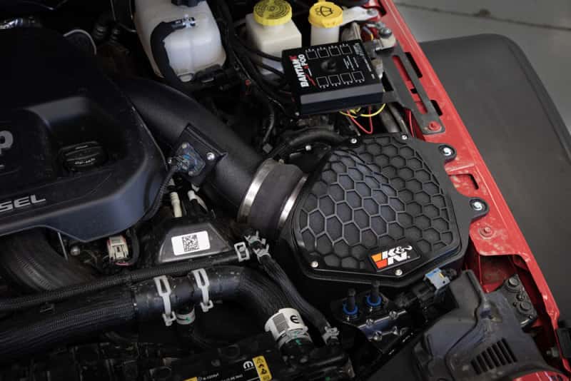 K&N Engineering — K&N 20-21 Jeep Wrangler V6-3.0L DSL AirCharger Performance Intake
Air Intake System - view 6