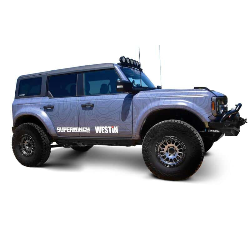 Westin — Westin 21-23 Ford Bronco 4dr (Excl. Sport) XTS Pinch Weld Covers - Tex. Blk
Pinch Weld Covers - view 9