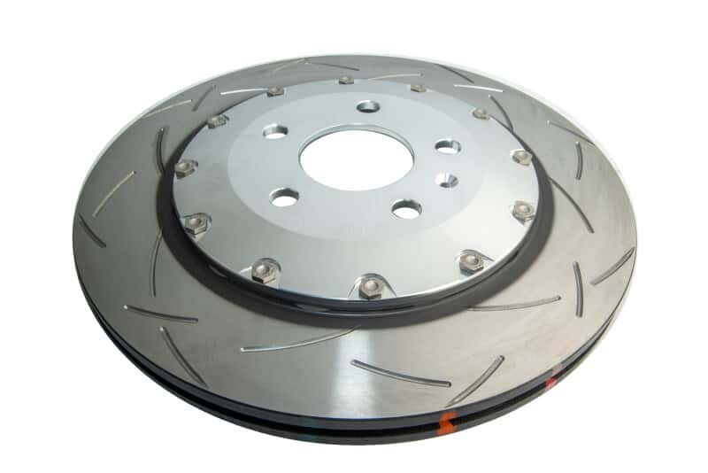 DBA — DBA 2016 Audi RS5 (w/Wavy Iron Rotors) Convertible Rear 5000 Series Slotted Rotor w/Silver Hat
Brake Rotor
Brake Disc - view 2