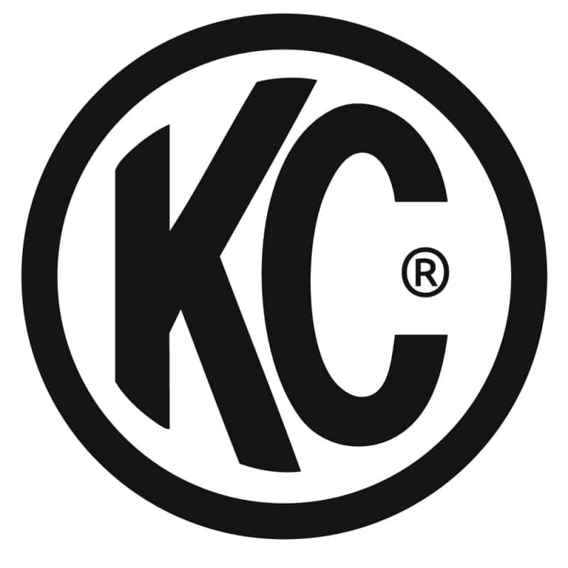 KC HiLiTES — KC HiLiTES 17in. x 60in. Banner - Black w/Yellow - view 4