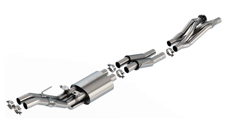 Borla — Borla 23-24 Ford F-150 Raptor R S-Type Catback Exhaust
Mid-Section - view 1