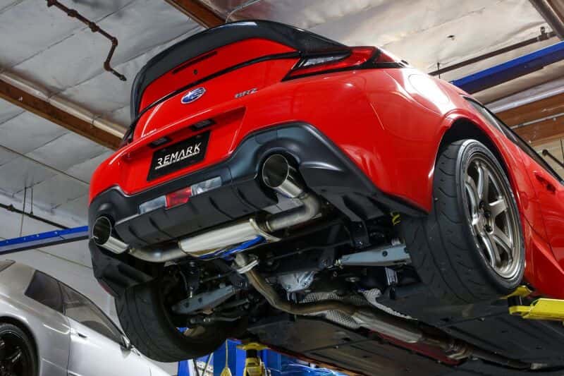 Remark — Remark 22+ Subaru BRZ/Toyota GR86 Axle-Back Exhaust - Stainless Single Wall Tips - view 1