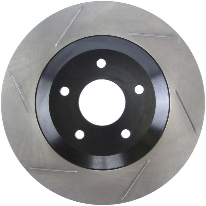 Stoptech — StopTech Power Slot 97-04 Chevy Corvette / 04 & 08 Cadillac XLR/XLR-V Front Right Slotted Rotor
Sport Slotted Rotor
Disc Brake Rotor - view 1