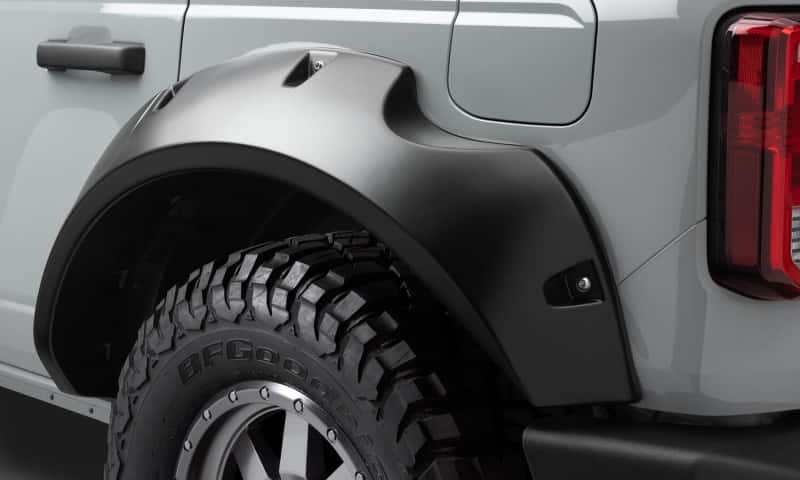 Bushwacker — Bushwacker 2021+ Ford Bronco 4-Door Pocket Style Flares 4pc - Black
FF Pocket Style 4Pc - view 22