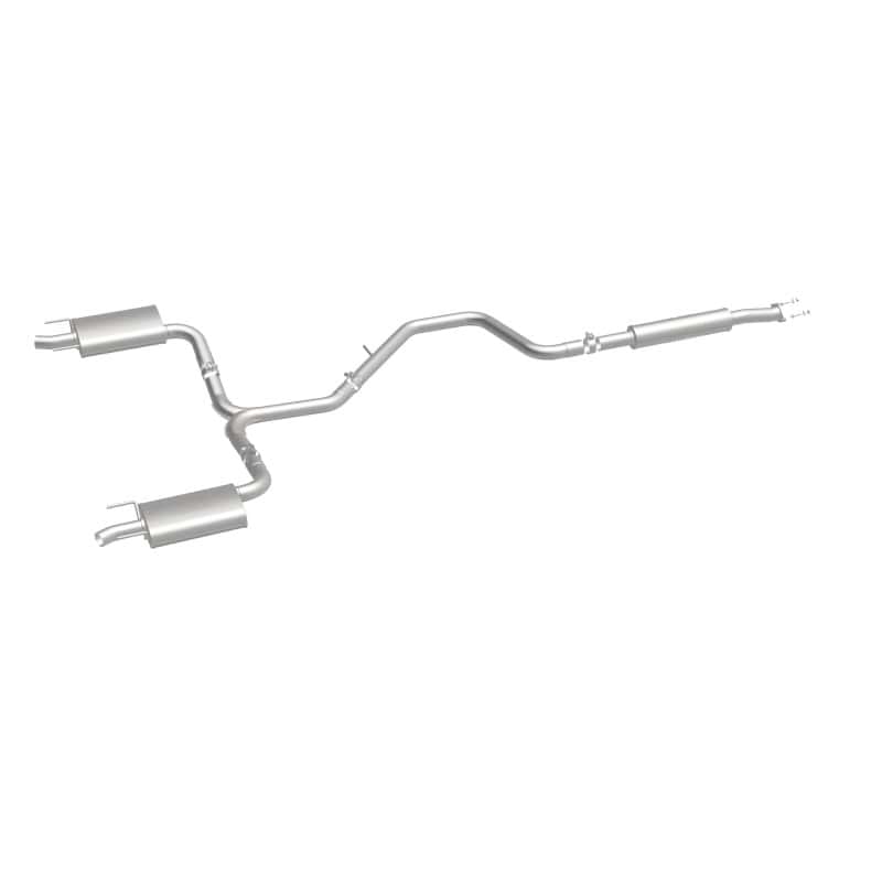 Magnaflow — MagnaFlow Cat-Back SS 2.25/2.5in Dual Split Rear Exit Polished 3in Tip 2015 Chev Impala 3.6L V6
Cat-Back - view 7