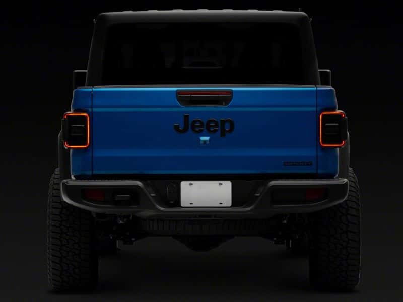Raxiom — Raxiom 20-23 Jeep Gladiator JT w/ Factory Halogen LED Tail Lights- Blk Housing (Smoked Lens)
Lights - view 12