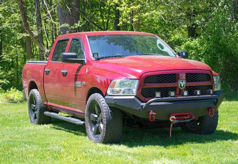 Fishbone Offroad — Fishbone Offroad 2009+ Ram 1500 Classic Anglerfish Front Bumper - Black Texture - view 5