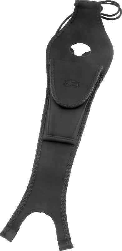 Mustang Motorcycle — Mustang 04-21 Harley Sportster Tank Bib - Black - view 1