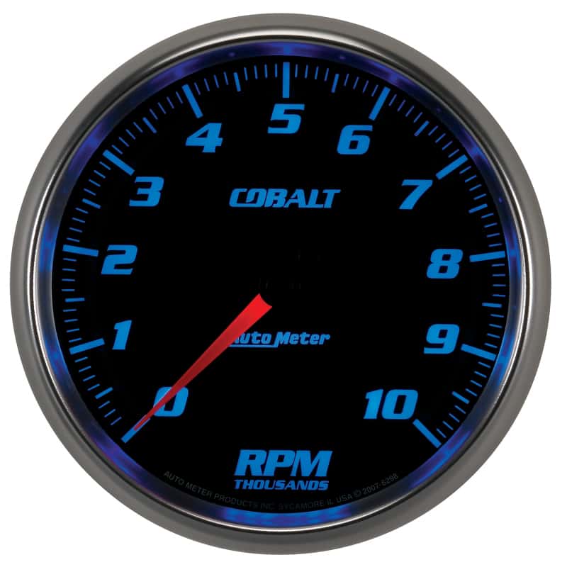 AutoMeter — Autometer Cobalt 5in 10,000RPM In-Dash Tachometer
GA TACH 5" 10K CB - view 10