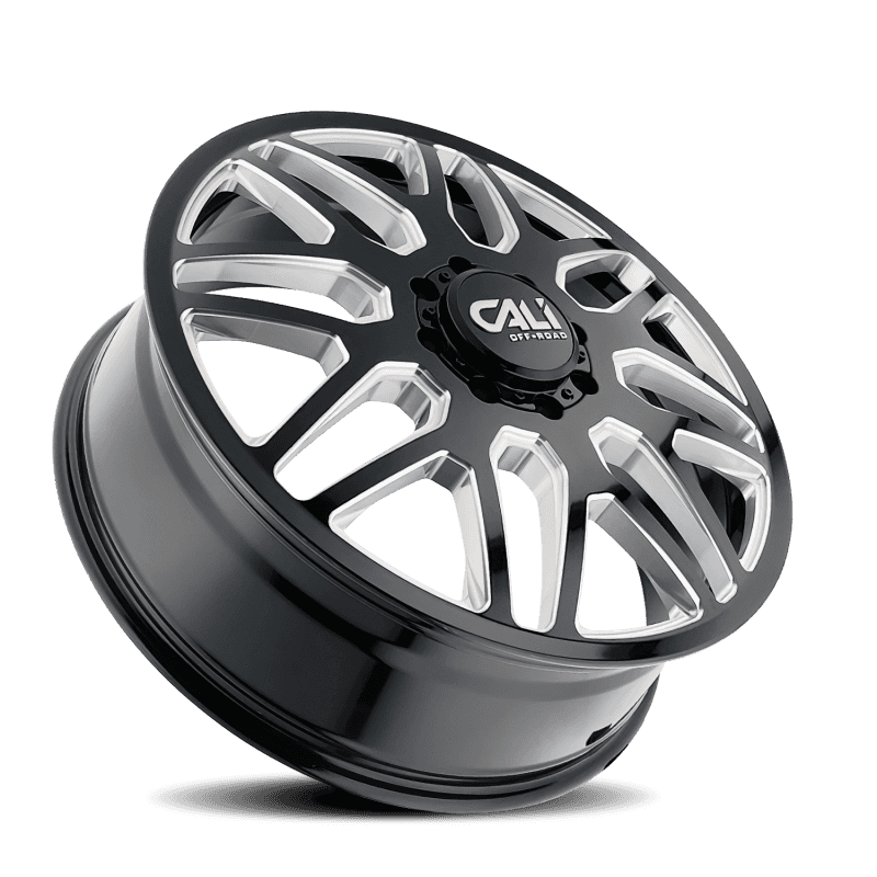 Cali Off-Road — Cali Off-Road 9115D Invader Dually 22x8.25 / 8x200 BP / -232mm Offset / 142mm Hub Gls Blk Mill Wheel
9115D - view 2