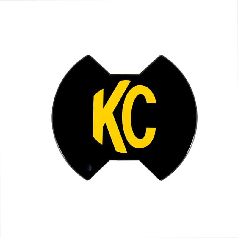 KC HiLiTES — KC HiLiTES 6in. Light Shield / Hard Cover for SlimLite LED - Black - view 1