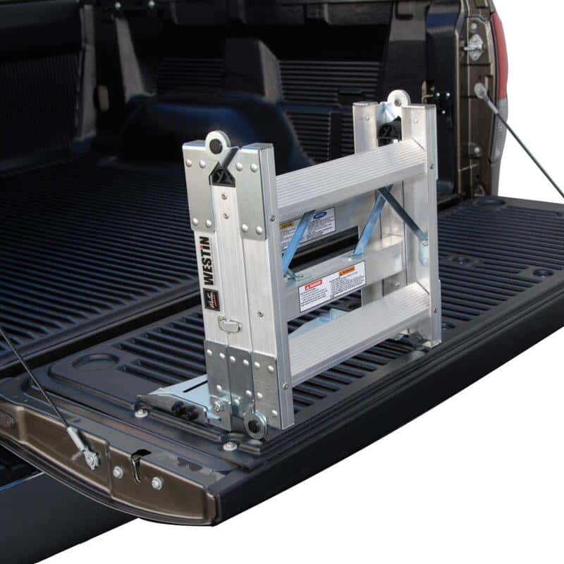 Westin — Westin Truck-Pal Tailgate Ladder - Aluminum
Tailgate Ladder - view 4