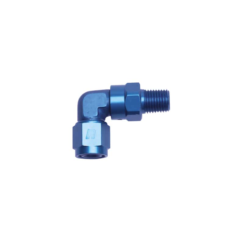 Russell — Russell Performance -12 AN 90 Degree Female to Male 1/2in Swivel NPT Fitting
Adapter Fitting - view 2