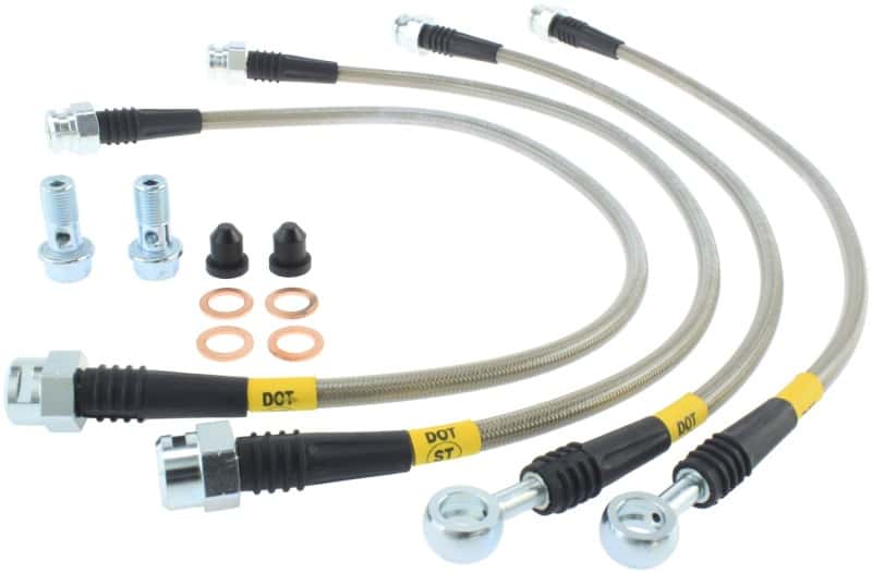 Stoptech — StopTech 08-17 Chevrolet Silverado 1500 Stainless Steel Rear Brake Lines
SS Brake Lines - view 3