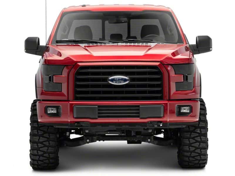 Raxiom — Raxiom 15-17 Ford F-150 Axial OEM Style Rep Headlights- Chrome Housing- Smoked Lens
Headlights - view 11