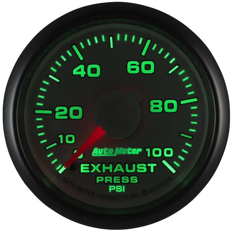 AutoMeter — Autometer Factory Match 52.4mm Mechanical 0-100 PSI Exhaust (Drive) Pressure Gauge
2-1/16" EXHAUST PRES - view 5