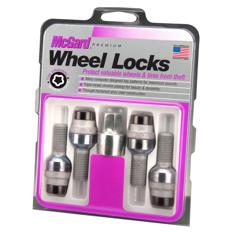 McGard — McGard Wheel Lock Bolt Set - 4pk. (Radius Seat) M14X1.5 / 17mm Hex / 28.2mm Shank Length - Black
WHEEL LOCK SET - view 5