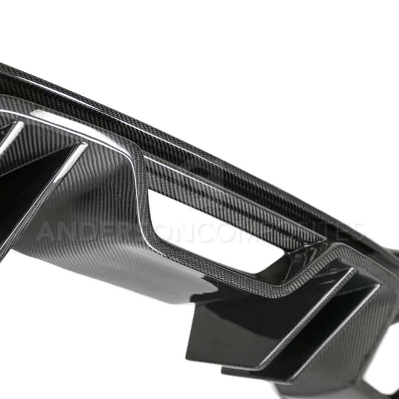 Anderson Composites — Anderson Composites 2018 Ford Mustang GT/Ecoboost Rear Valance - view 4