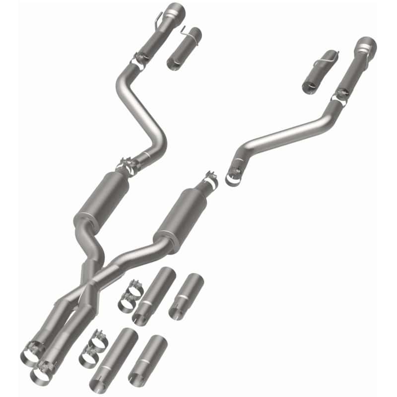 Magnaflow — MagnaFlow 2017+ Dodge Charger 409 SS Polished 3in Quad Tips Cat-Back Exhaust
Cat-Back - view 2