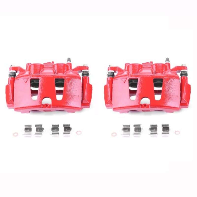 PowerStop — Power Stop 2017 Chrysler Pacifica Front Red Calipers w/Brackets - Pair
Caliper Set - view 1