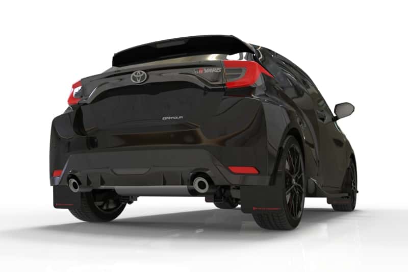 Rally Armor — Rally Armor 20-26 Toyota GR Yaris Black Mud Flap w/Red Logo
Mud Flap - view 2