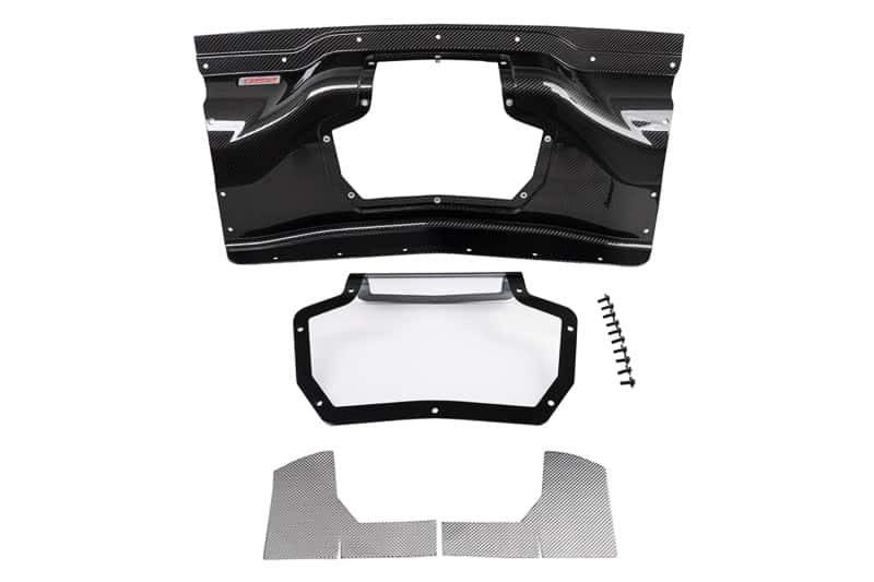 CORSA Performance — Corsa 2020+ Chevrolet Corvette C8/Z06 Carbon Fiber Air Intake Trunk Panel with Polycarbonate
Appearance Parts - view 2