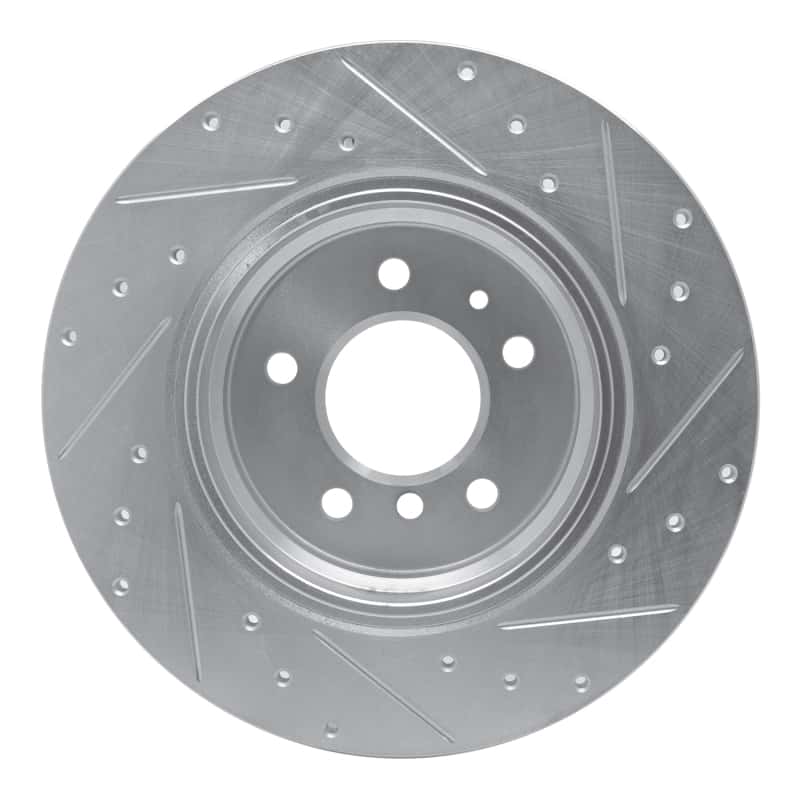 R1 Concepts — R1 91-01 BMW 850CSI Rear Left Drilled & Slotted Silver Brake Rotor
R1 Brake Rotor Drill - view 5