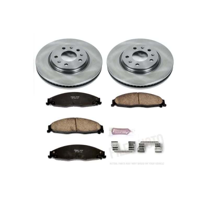 PowerStop — Power Stop 03-05 Cadillac CTS Front Autospecialty Brake Kit - view 1