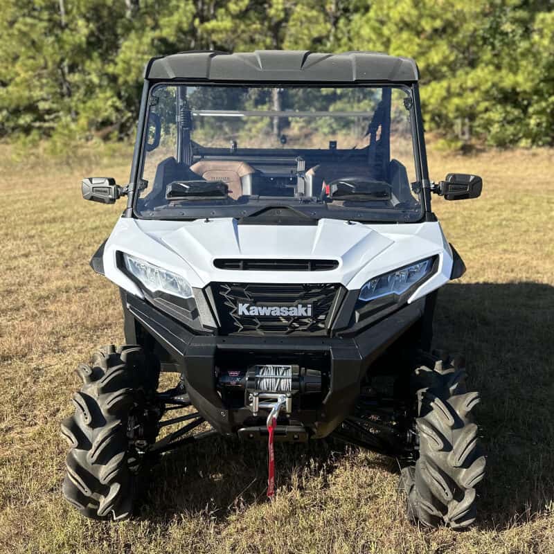 Seizmik — Seizmik 24+ Kawasaki Ridge Ranch Tool Less Windshield - Hardcoated - view 4