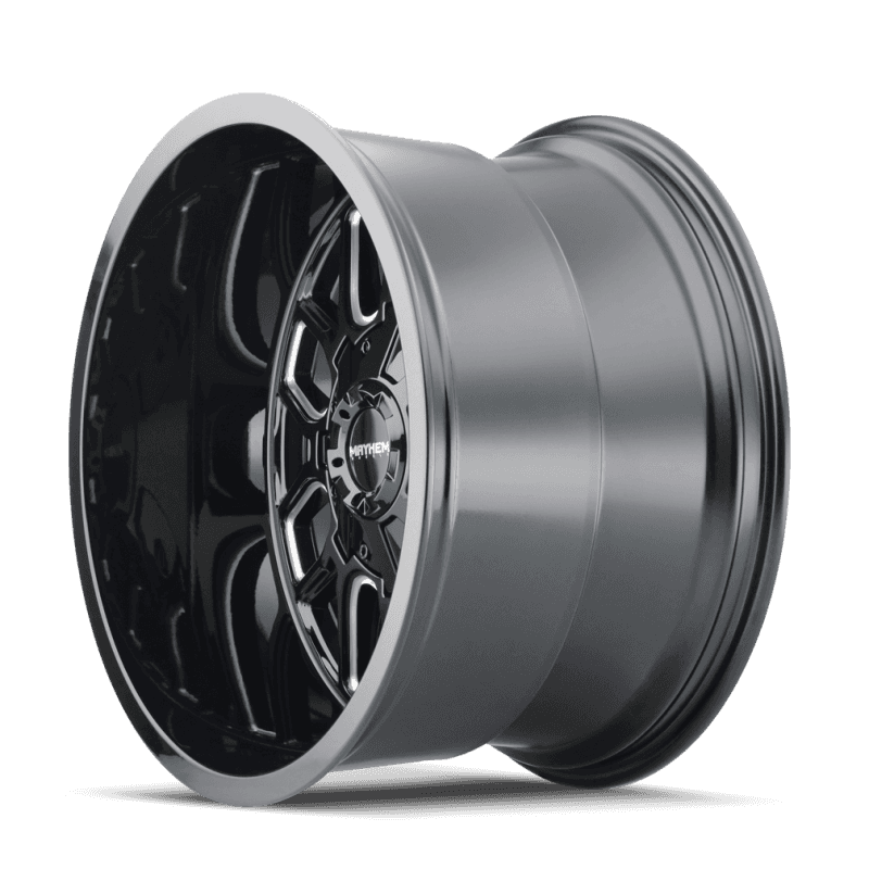 Mayhem — Mayhem 8107 Cogent 20x10 / 6x135 BP / -19mm Offset / 106mm Hub Black w/ Milled Spokes Wheel
MAYHEM 8107 - view 2
