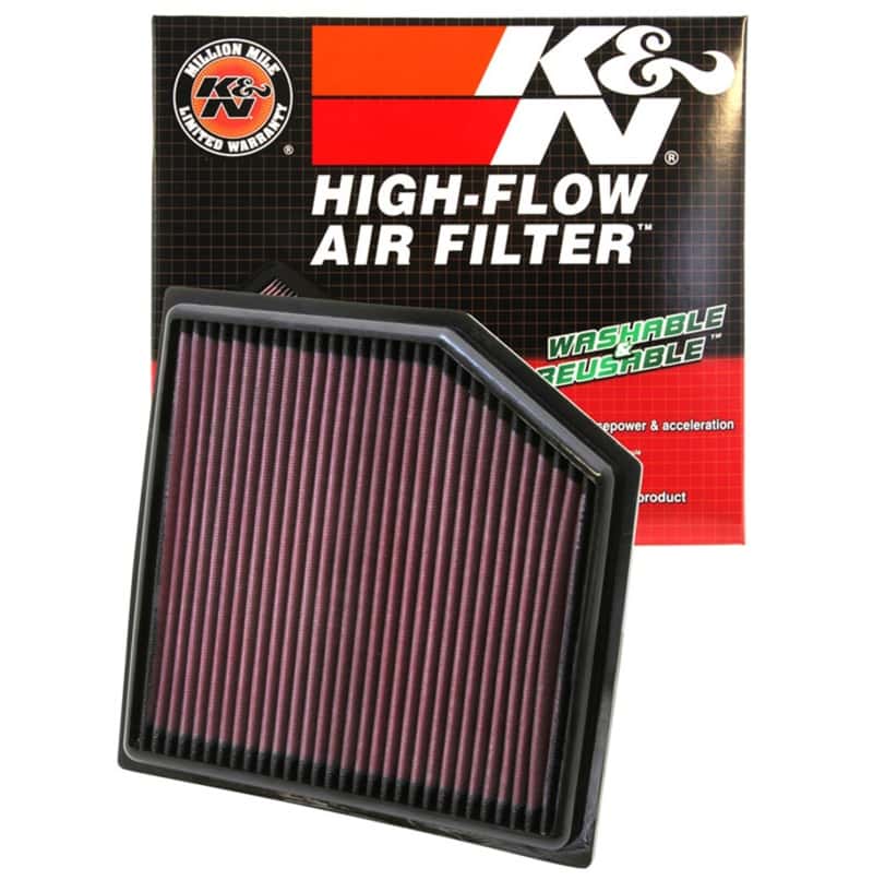 K&N Engineering — K&N 08-11 Lexus GS460 4.6L-V8 Drop In Air Filter
Replacement Air Filt
Air Filter - view 3