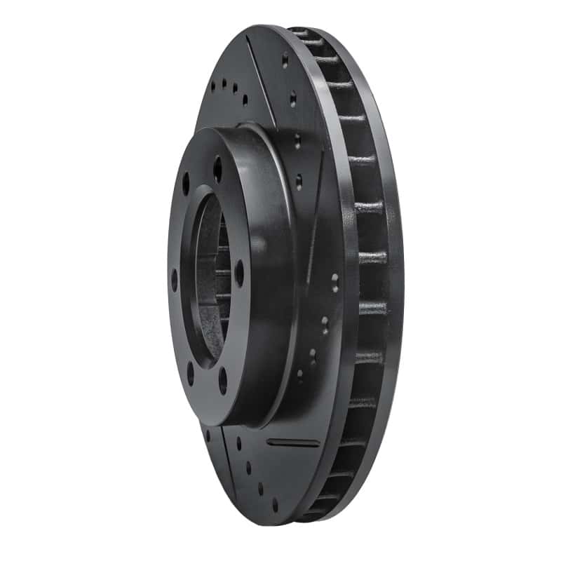R1 Concepts — R1 71-91 Chevrolet Blazer Front Right Drilled & Slotted Black Brake Rotor
R1 Brake Rotor Drill - view 2